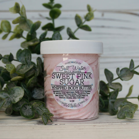 Sweet Pink Sugar Whipped Body Butter