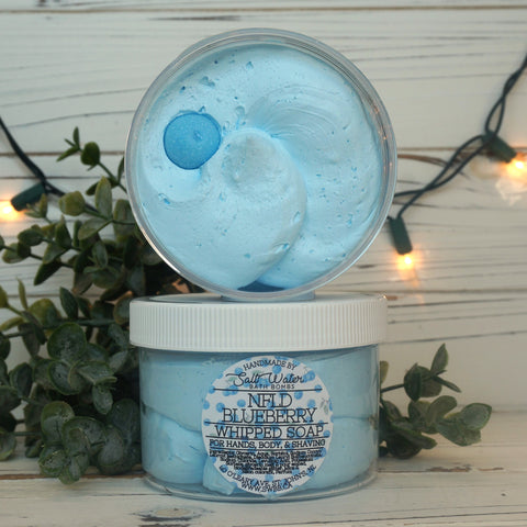 NFLD Blueberry Whipped Soap