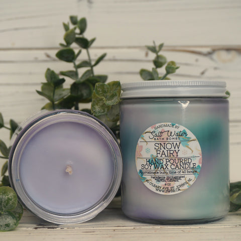 Snow Fairy Soy Wax Candle