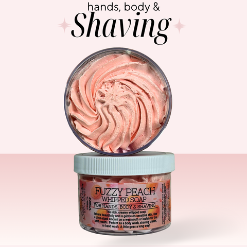 Fuzzy Peach Whipped Soap