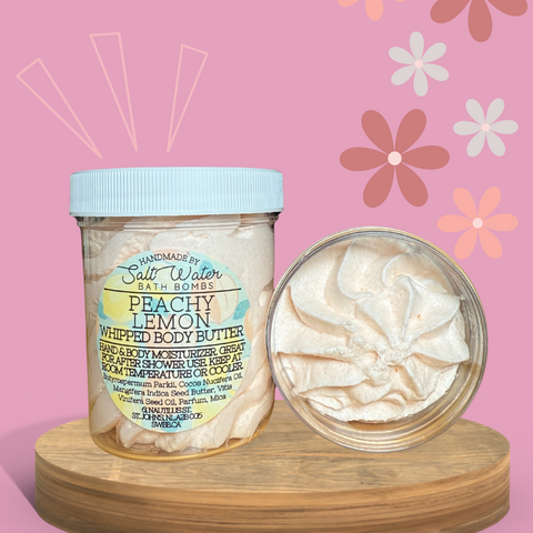 Peachy Lemon Whipped Body Butter