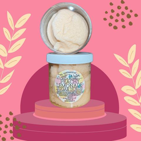 Peachy Lemonade Sugar Scrub
