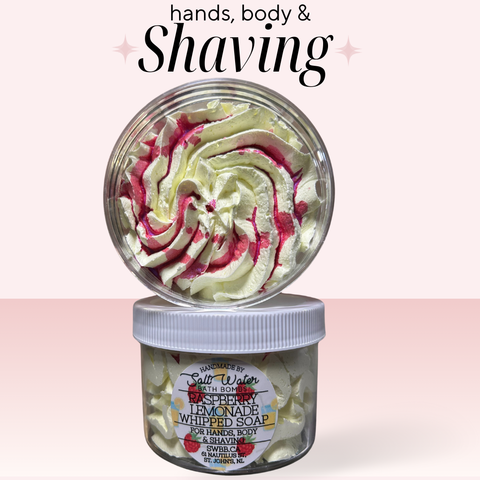 Raspberry Lemonade Whipped Soap