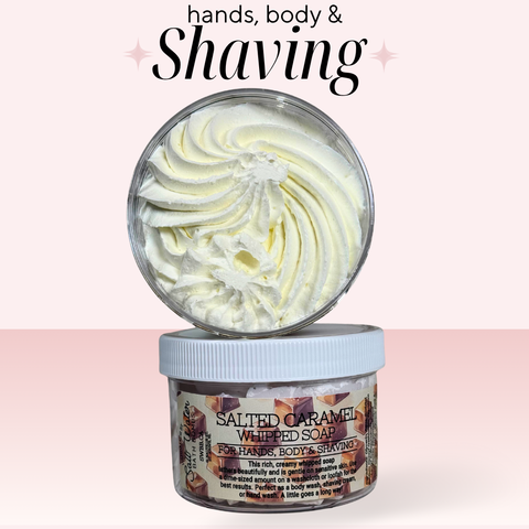 Salted Caramel Whipped Soap
