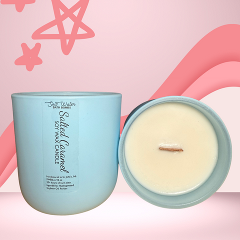 Salted Caramel Soy Wax Candle