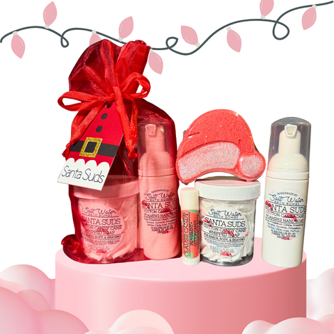 Santa Suds Gift Set