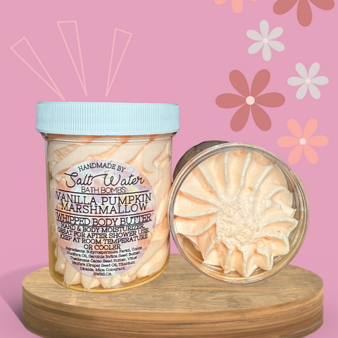 Vanilla Pumpkin Marshmallow Whipped Body Butter