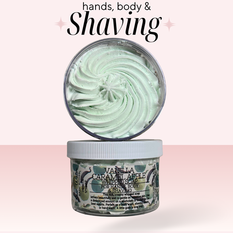 Vanilla Caramel Apple Whipped Soap
