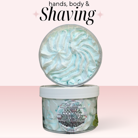 Coconut Vanilla Whipped Soap