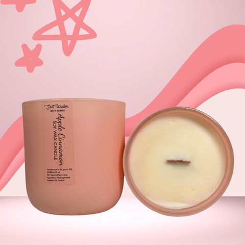 Apple Cinnamon Soy Wax Candle