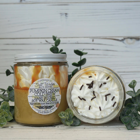 Pumpkin Cream Cold Brew Soy Wax Candle