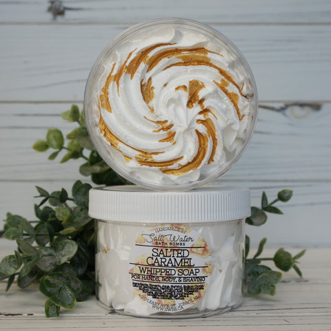 Salted Caramel Whipped Soap