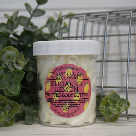 Sugared Lemon Whipped Body Butter